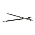 thumbnail image 5 of Front Bumper Lip Splitter Strut Rod Tie Bar 20cm Aluminum Alloy + Carbon Fiber, 5 of 5