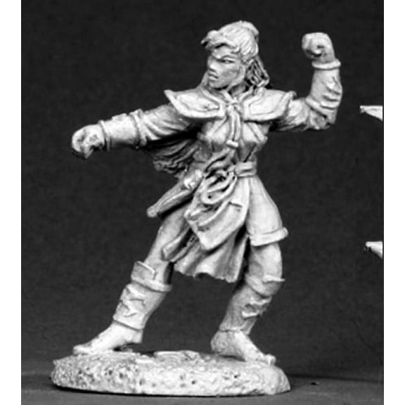 Reaper Miniatures Jade Star, Female Monk #02629 Dark Heaven Unpainted Metal
