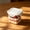 White, variant on Airtight Yogurt Dessert Storage Container Clear Plastic 3.34x3.34x3.74 Inch White 1 Count