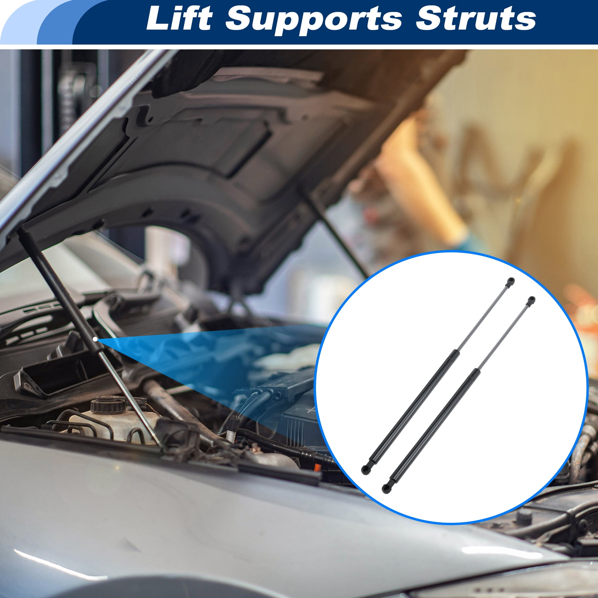 Unique Bargains Hood Struts Lift Supports for Toyota Mark X (X130) 2009-2019 Upgrade