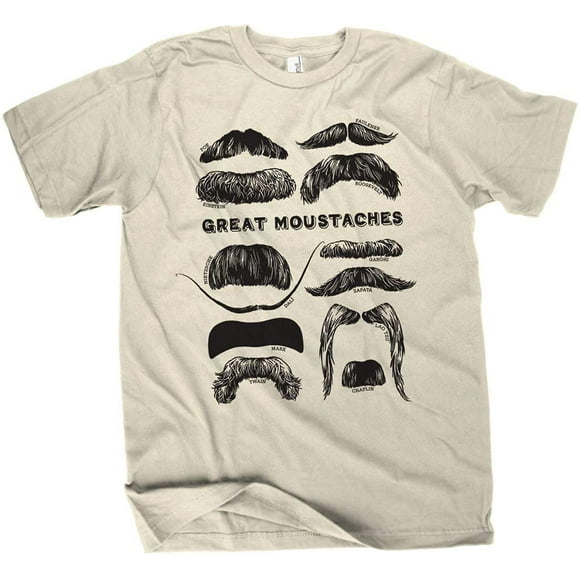 The Les Grandes Moustaches dans l'Histoire des Hommes T-Shirt M