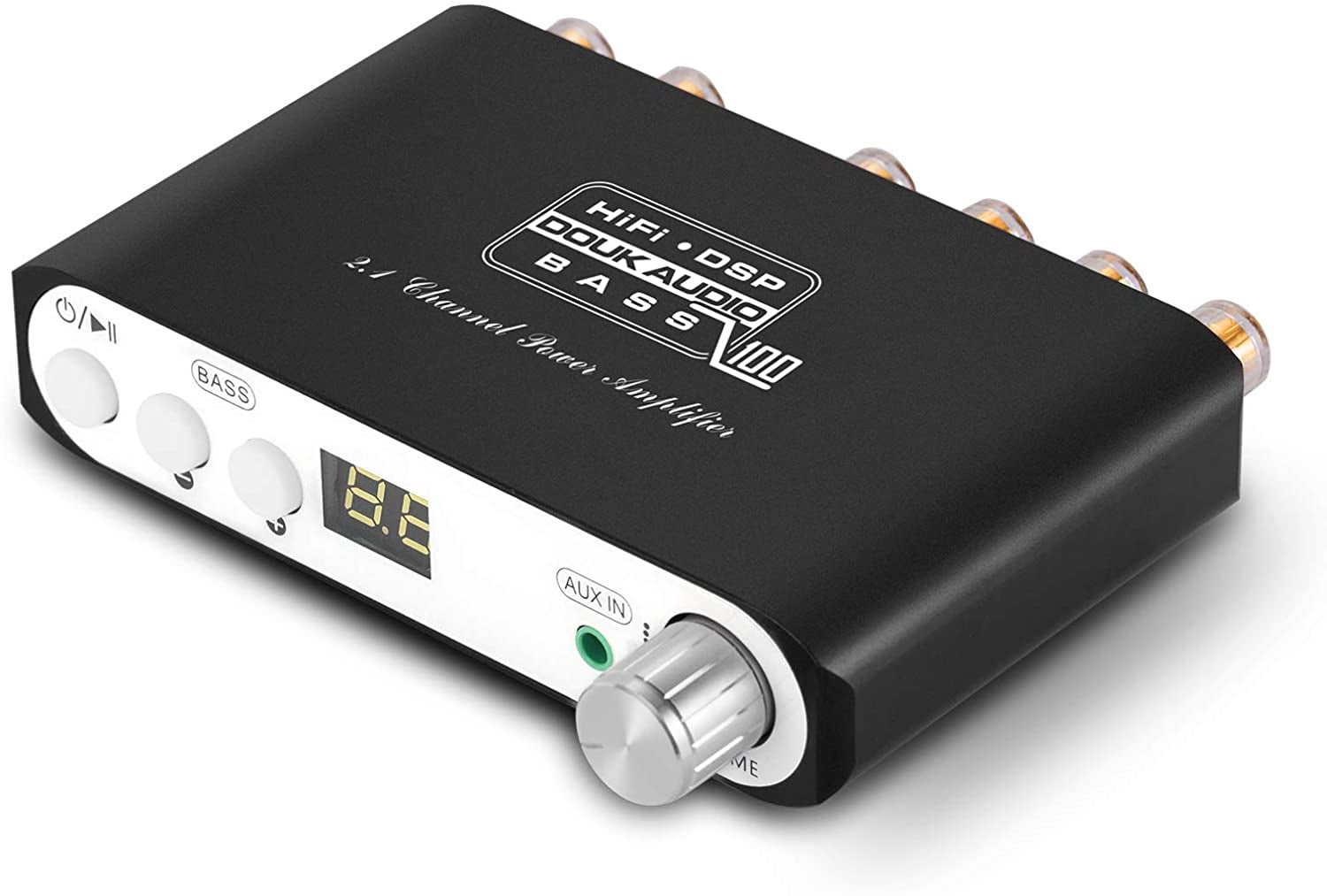 Q100 2.1 Channel HiFi Bluetooth 5.0 Power Amplifier Class D Mini