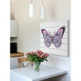 thumbnail image 3 of Marmont Hill Lavender Butterfly Painting Print, 3 of 7