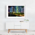 thumbnail image 2 of Along the Miami River - Miami Florida Photography White Framed Wall Art Print 20 x 30 inches, 2 of 3