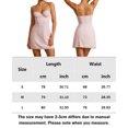 thumbnail image 2 of Falda Señoras una línea Cami vestido pulóver Sexy Bodycon vestido ajustado Hotsweet Clubwear Cgtredaw Rosa S para Mujer, 2 of 7