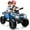 blue, variant on EastVita 2 Seater Ride On Car,24V Licensed Can-Am Electric ATV Car for Kids, 4 Wheeler Electric Toy Car with Bluetooth,Led,Leather Seaters,5 Mph Max Speed