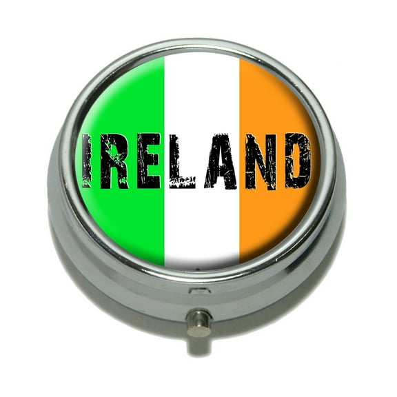 Ireland Irish Flag Pill Box