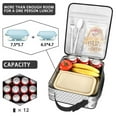 thumbnail image 4 of Team Sports Lunch Box Gift Set - Insulated Cooler Bag for Baseball, Football, Basketball, Volleyball Fans - Personalized Team Meal Tote Idea, 4 of 6
