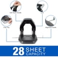 thumbnail image 2 of Hole Punch Swingline, perforadora de 2 agujeros, capacidad para 28 hojas, color negro, 2 of 7