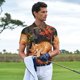 thumbnail image 3 of Balery Sleeping Cat Flowers Camisa Polo de Hombre con Estampado, de Manga Corta y Tejido Medio, Camisa Tipo Golf Polo-4X-Large, 3 of 6