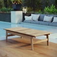thumbnail image 2 of Modway Bayport Outdoor Patio Teak Coffee Table in Natural, 2 of 5