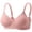 c01Pink, variant on Hduncf Bras for Women No Underwire Soft Breathable Seamless Push Up Bralettes Full Coverage Wireless Tshirt Brassiere Beige 38
