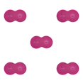 thumbnail image 3 of VONKY Durable And Long-lasting Cat Rug Cute And Practical Pet Mat Variety Of Styles Rose Red 5Set, 3 of 6