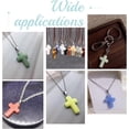 thumbnail image 5 of 14 piezas de 7 estilos de dijes de piedra natural para collares, pendientes, pulseras y bisutería., 5 of 5
