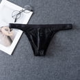 thumbnail image 1 of Breathable Pure Color Jacquard Mesh Briefs for Daily Wear Lightweight Triangle Underwear with Comfortable Fit and Versatile Use, 1 of 3