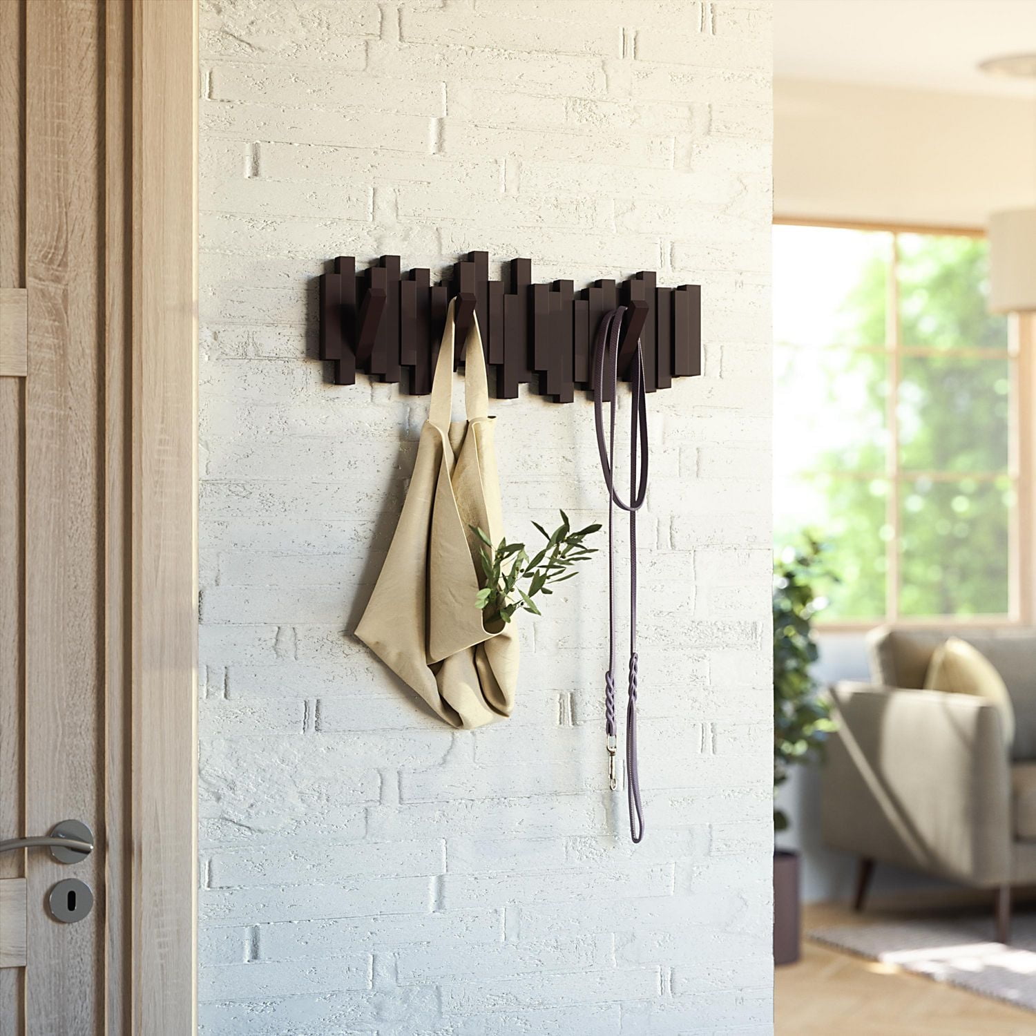 Umbra Sticks Wall Mounted Coat Rack