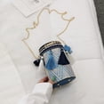 thumbnail image 3 of Bolsa de hombro con borlas Tejido de cuero bandolera pequeño para mujeres étnicas Tmvgtek Para Estrenar, 3 of 9
