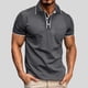 thumbnail image 1 of pstuiky camisetas de hombre, Camisa informal de manga corta con botones y cuello vuelto para hombre camisas casuales para hombre s, 1 of 8