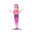 thumbnail image 2 of Traje de baño de cola de sirena para niñas con conjunto de bikini (púrpura) ER Rojo Verde, 2 of 4