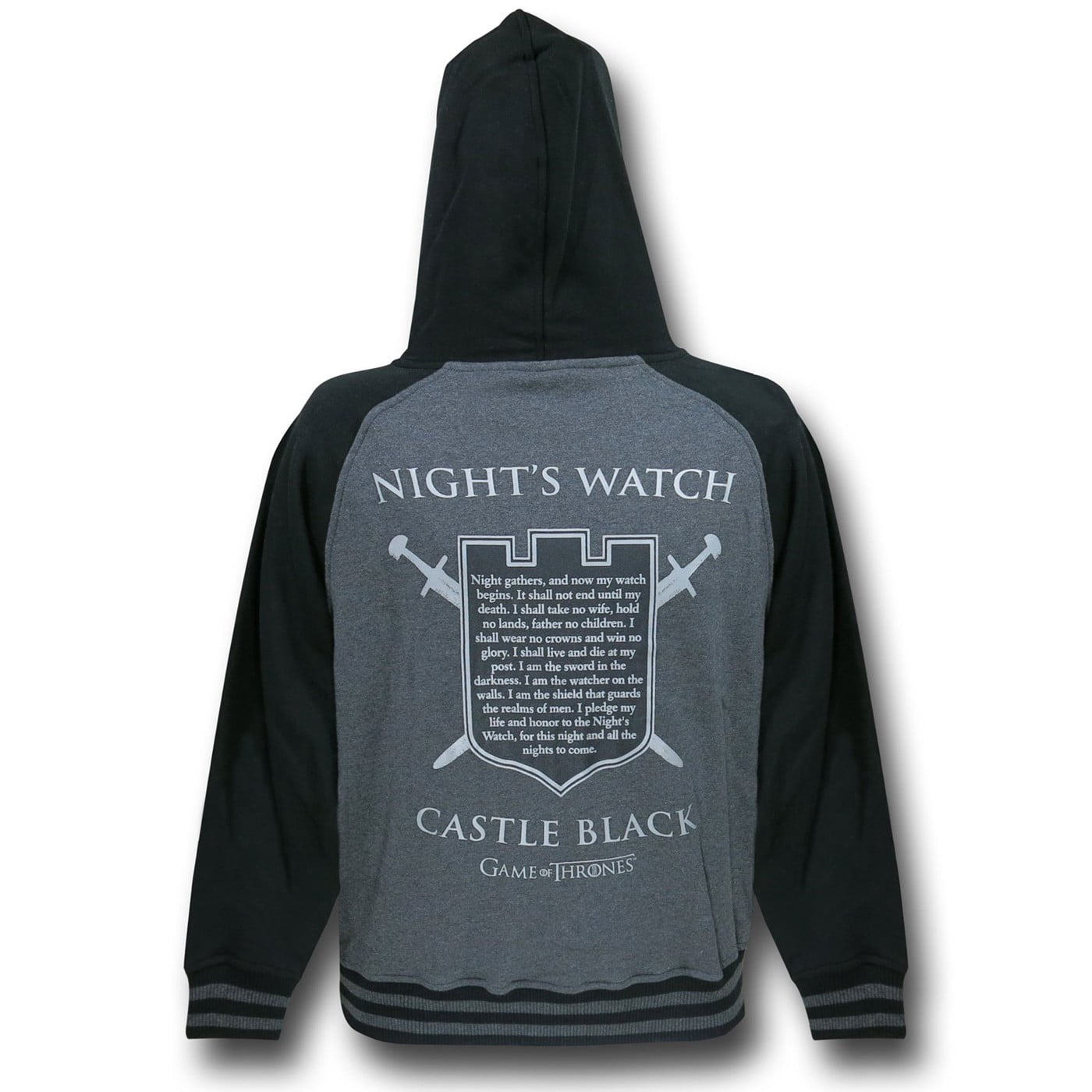 Game of Thrones Night's Watch Hoodie-Men's Small - Walmart.com