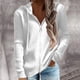 thumbnail image 1 of Sudaderas Con Capucha De Manga Larga Con Cremallera, Prendas De Vestir De Poliéster, Abrigo Informal De Punto Acanalado Para Fiestas Navideñas Para Mujeres ANGGREK No, 1 of 7