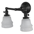 thumbnail image 4 of Meyda 142471 15 in. Revival Chelsea 2 Light Garland Wall Sconce, Craftsman Craftsman, 4 of 5