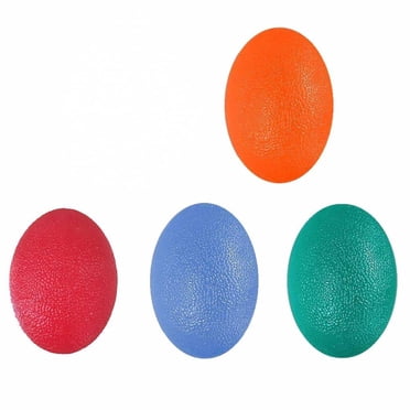 Squeeze Balls for Hand Therapy,Exercise,Arthritis - Grip Strengthener Occupational Equipment for Finger,Wrist,Carpal Tunnel,Pain Relief,Stress - Resistance Strength Squeezing Egg Trainer