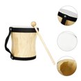 thumbnail image 4 of Raindrops 1 Set Black Hand Drum Sheepskin Material for Children Musical Instrument Birthday, 4 of 8