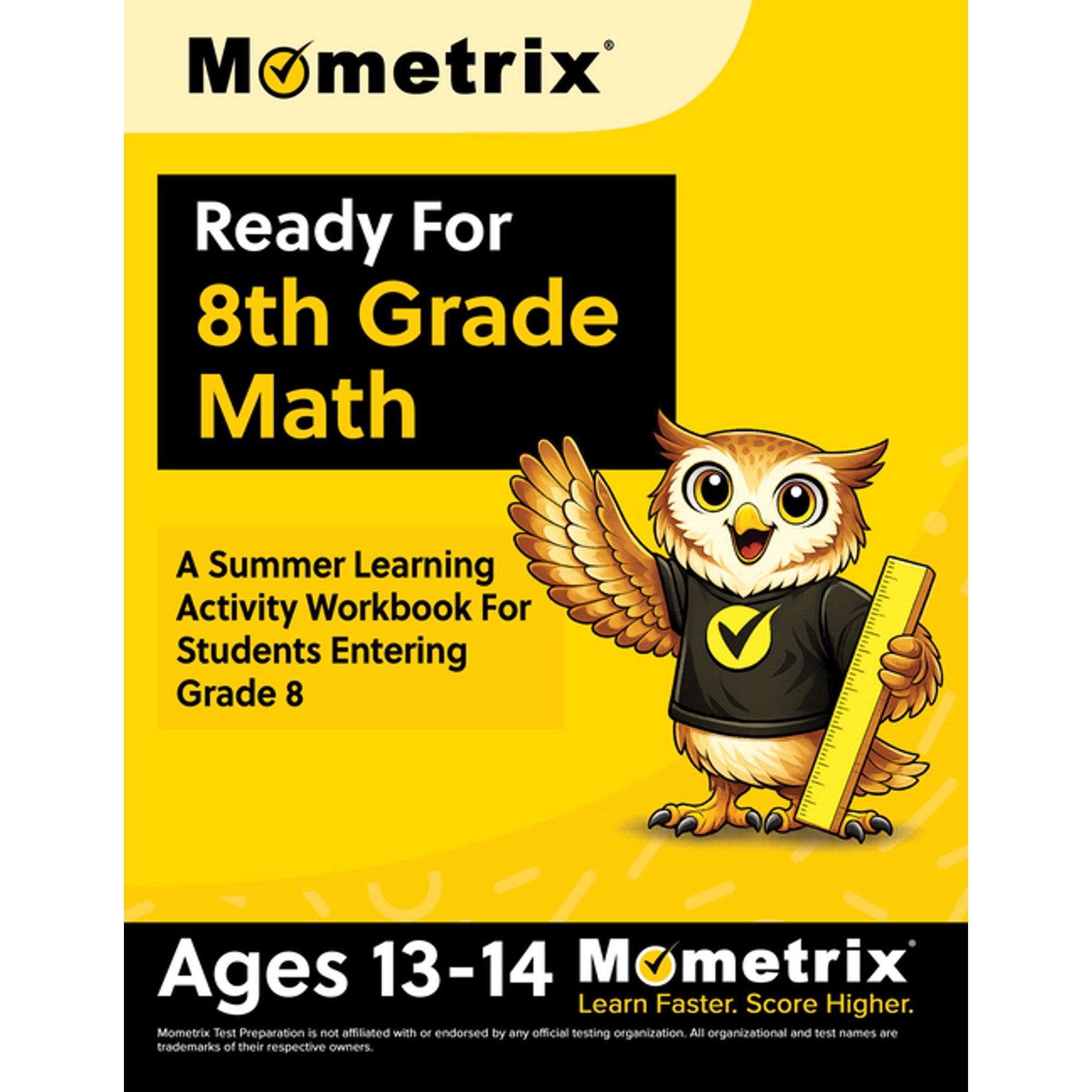 Ready For 8th Grade Math: A Summer Learning Activity Workbook For Students Entering Grade 8 [Ages 13-14], (Paperback)