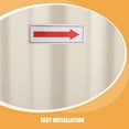 thumbnail image 2 of Shisuyan Sleek Design Arrow Signs Assorted Color 2Pcs 9.8X3.5X0.03In, 2 of 9