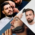 thumbnail image 7 of OPALESQUE 2PCS Hair Brush, Natural Boar Bristle, ABS Handle Professional Barber Brush for Detangling, Smoothing, Restores Shine, Beard Brush for Men, 7 of 7