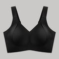 thumbnail image 2 of Mashaouyo Women's Bras Wide Straps Without Ring Gathered To Collect Side Breasts Large Size Tank Top Non Marking Bra Underwear Minimizer Bras for Women, 2 of 3