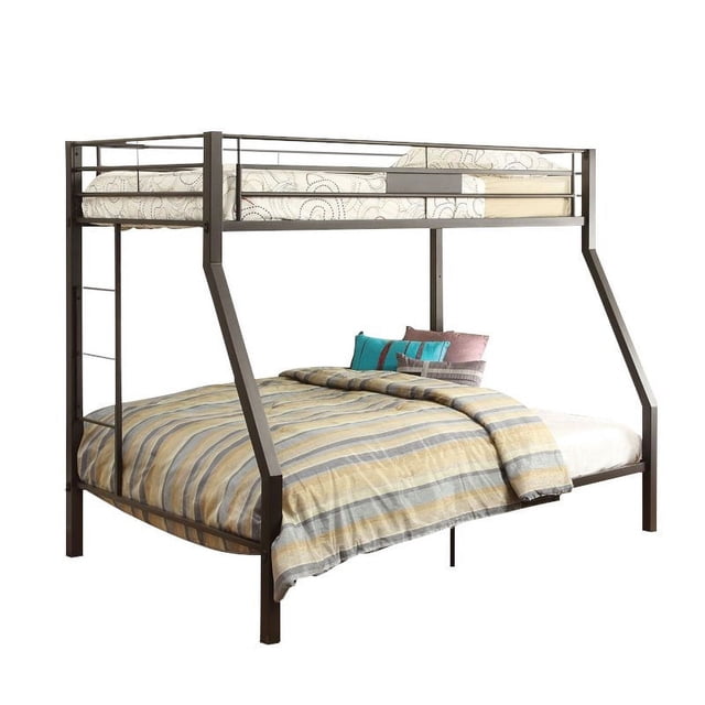 ACME Furniture Limbra Twin over Full Bunk Bed in Brown