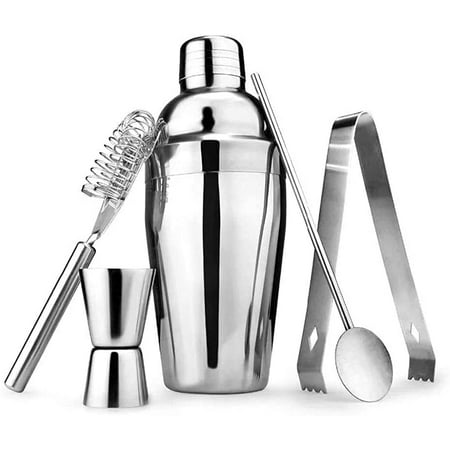 

5Pcs Cocktail Making Set 550ML Cocktail Making Kit Cocktail Shaker