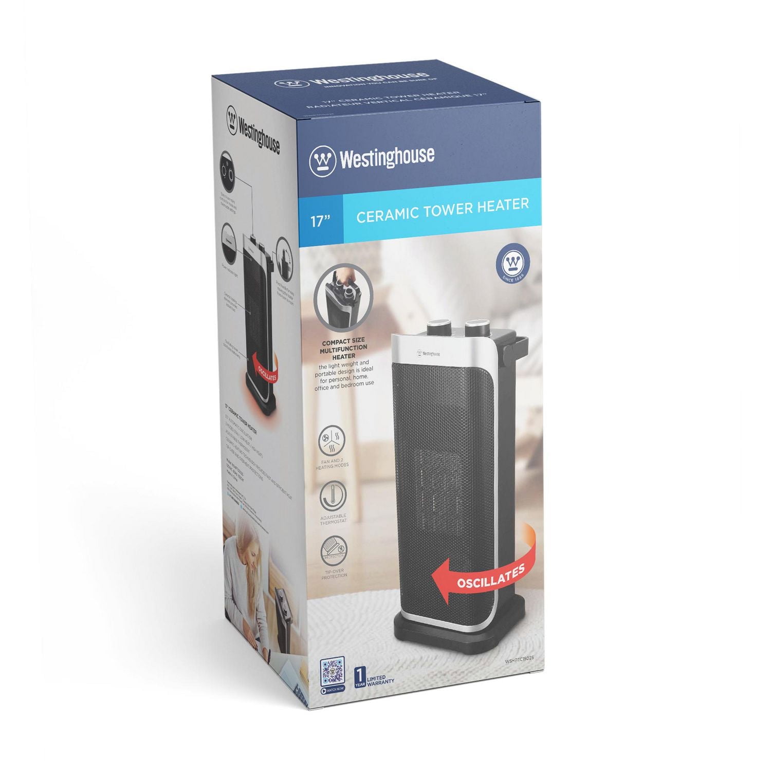 Digital Ceramic Tower Heater Westinghouse Ceramic Heater Breville