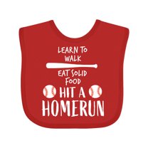 Inktastic Baseball To-Do List- Future Homerun Hitter Boys or Girls Baby Bib