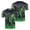 Green, variant on Mexico 2026 Soccer Cup Crew Neck Jersey for Men, Short Sleeve Football Kit Shirt with "MÉXICO" & Tribal Print, Breathable Athletic Uniform Top, Lightweight Fan Gear, 1 PC Green S