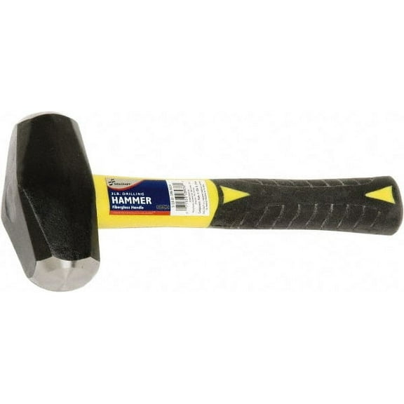 Ability One - Drilling Hammer, 16" OAL, Fiberglass Handle (4 Pack)
