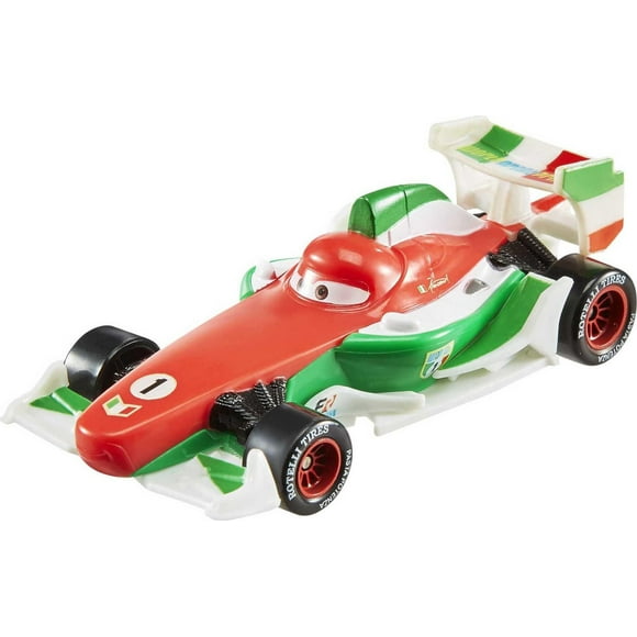 Véhicule Cars Francesco Bernoulli Disney Pixar à l'échelle 1:55