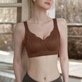 thumbnail image 3 of MEICHEN Wireless Full Coverage Bra for Women Fashion Soft Solid Padded U Back Bralettes Cotton No Show Underwear, 3 of 4