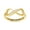 Vermeil : Lab Grown Diamond, variant on Infinity Promise Ring for Women | Round White Natural Diamond "My Angel" Stackable Wedding Bands Ring | 14K Yellow Gold Over Sterling Silver Jewelry Gifts For Her (0.05Cttw)-7