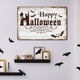 thumbnail image 1 of Letrero colgante de bienvenida de Halloween,decorativo para fiesta de Halloween,decoración de interiores,exteriores,hogar,jardín, 1 of 8