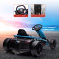 thumbnail image 4 of CazToi Kart Eléctrico 24V 2x300W Motor 8 MPH Derrapes Música Inicio Suave 8-12 Años, 4 of 6