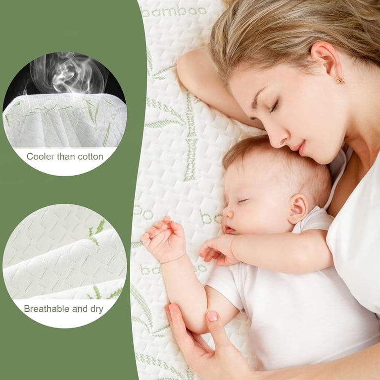 Naiade Queen Waterproof Mattress Protector, Bamboo Rayon photo 4