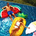 thumbnail image 3 of Inflatable Pool Floats for Kids and Adults  Large Water Inflatable Pineapple Pool Float for Swimming Pool., 3 of 6