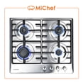 thumbnail image 1 of Parrilla de 4 quemadores para uso de gas empotrable, 1 of 9