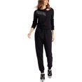 thumbnail image 1 of INC Womens Bejeweled Sudadera, Negro, X-Large, 1 of 1