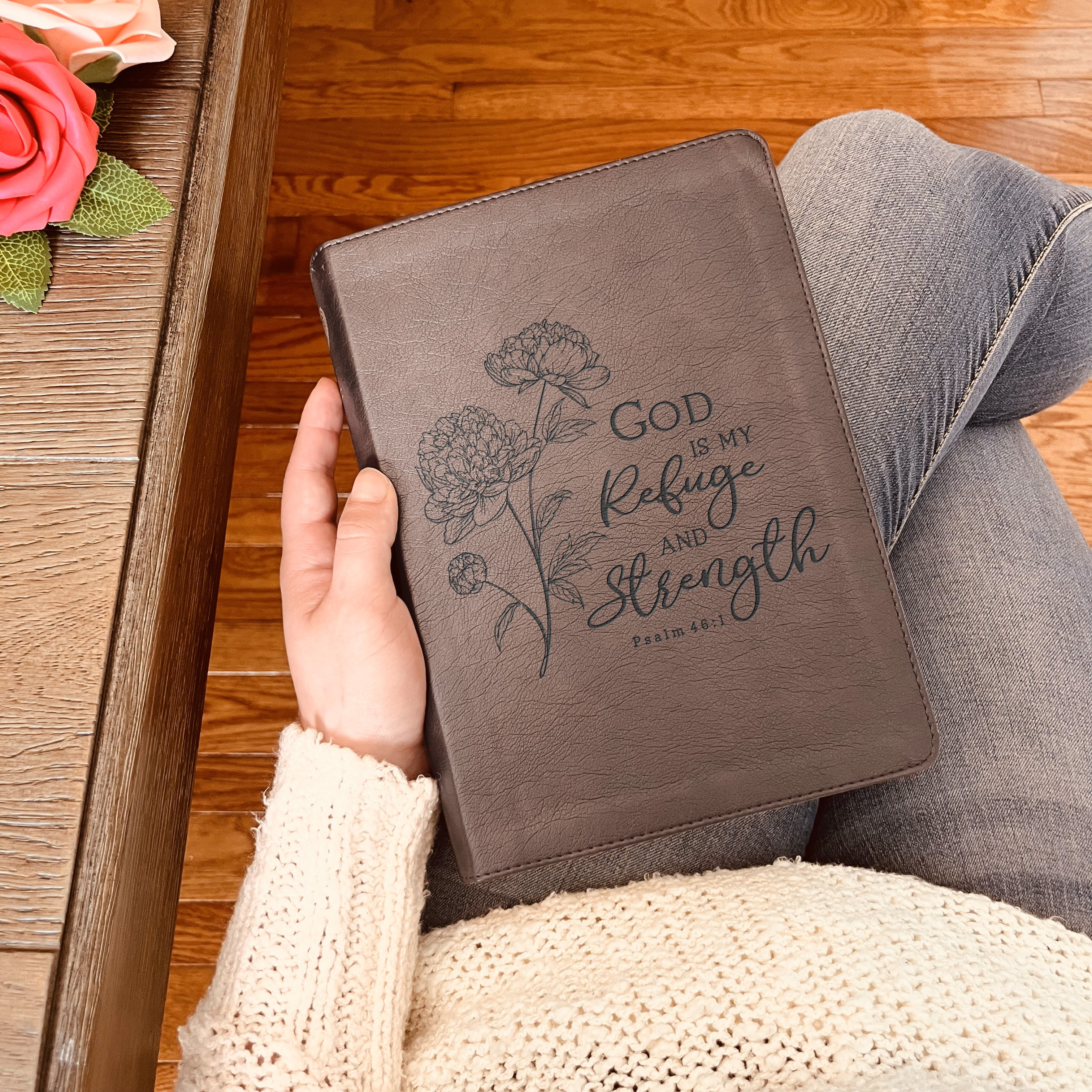 Personalized ESV Bible | ESV Journaling Bible | Custom Engraved English Standard Version Christian Gifts Baptism Gifts ESV Bible Women