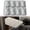 Grey, variant on Easter Fondant Molds Cute Bunny Rabbit 3D Silicone Mouldsfor Easter Holiday Spring Party DIY Candy