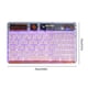 thumbnail image 3 of Teclado inalámbrico de 78 teclas Teclado mecánico de 3 modos (rosa transparente), 3 of 5